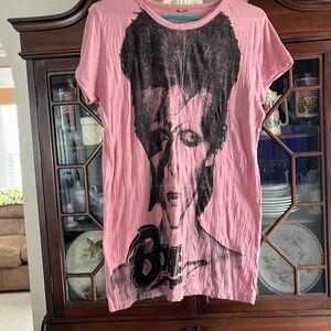 David Bowie women’s long tunic